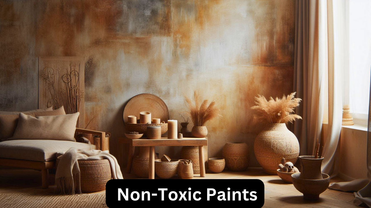 Sustainable Interior Design: Eco-Friendly Living Spaces :Non-Toxic Paints