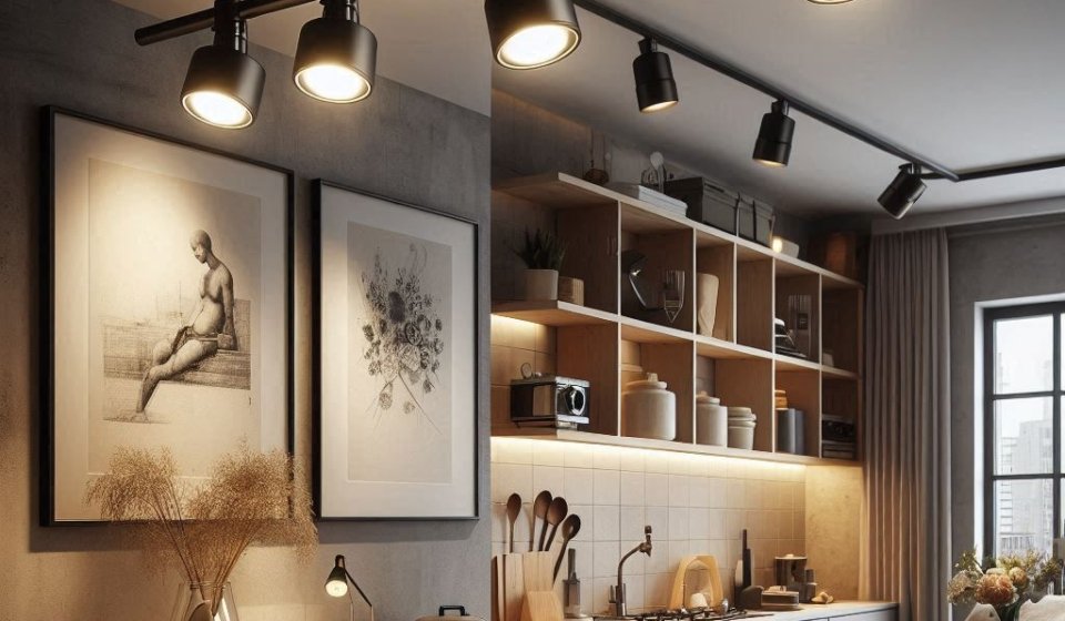 10 Cabinet Lighting Tips for a well-lit cabinet space.